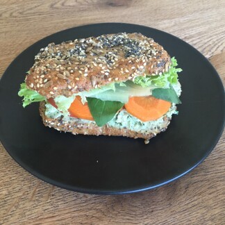 Schiffchuchi - Gemüse Sandwich