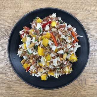 Schiffchuchi - Reis-Kokos Salat / vegan (kleine Box)