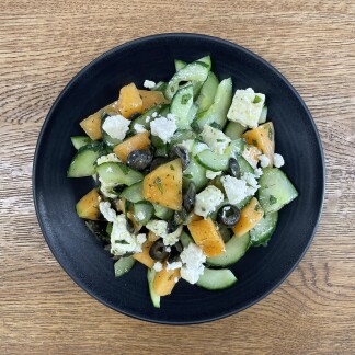 Schiffchuchi - Gurken-Melonen Salat (kleine Box)