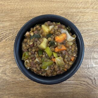 Schiffchuchi - Mamis Linseneintopf mit Speckwürfeli (nicht glutenfrei)